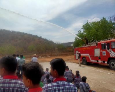 Fire Response Mock Drill at PM SHRI Kendriya Vidyalaya Raghunathpura