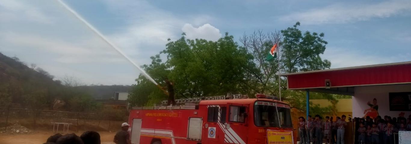 Fire Response Mock Drill at PM SHRI Kendriya Vidyalaya Raghunathpura